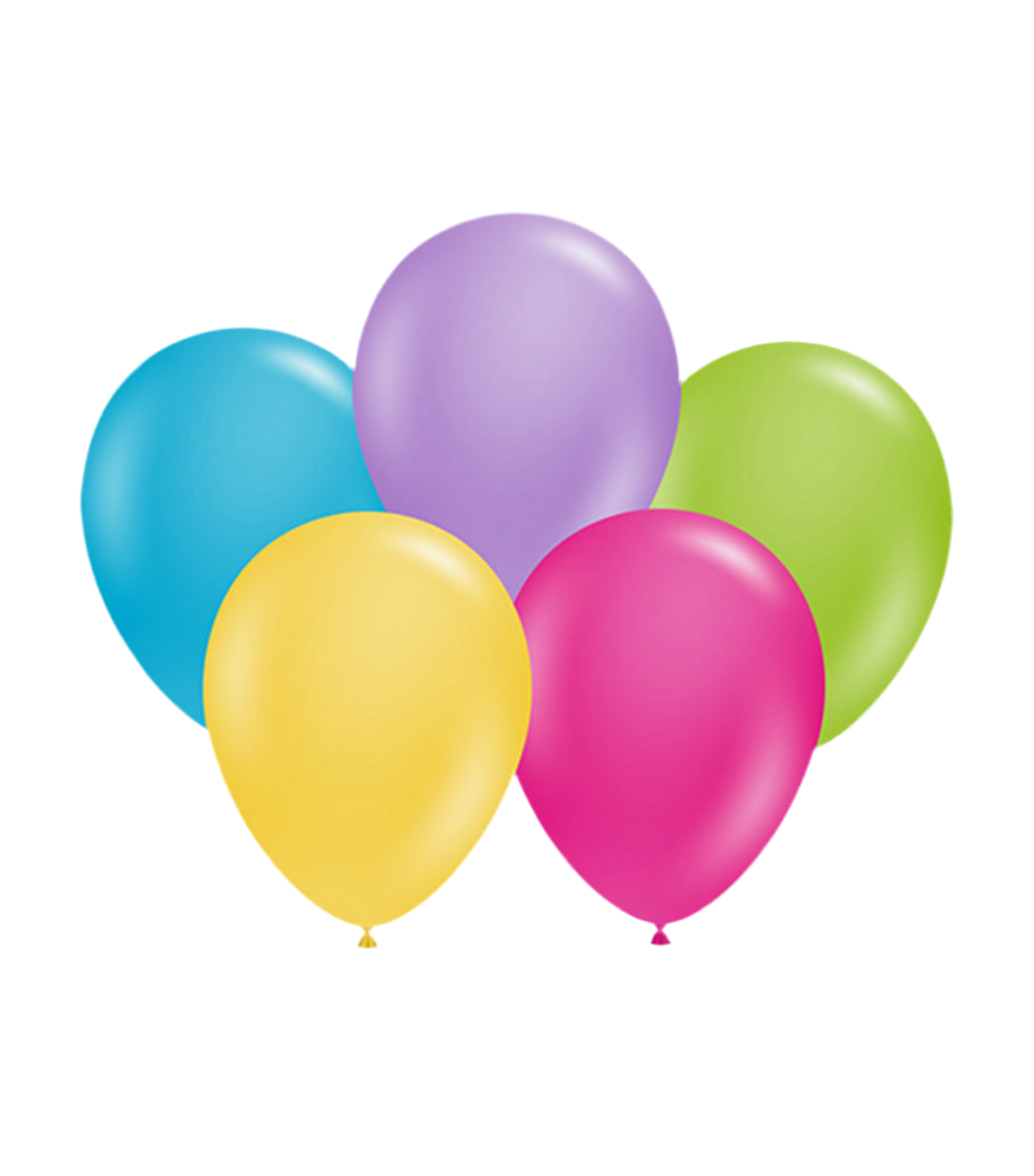 Tuftex 11" Latex Tropical Assortment 100ct